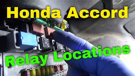 honda accord 3.0l rear junction box location|2002 honda accord switch diagram.